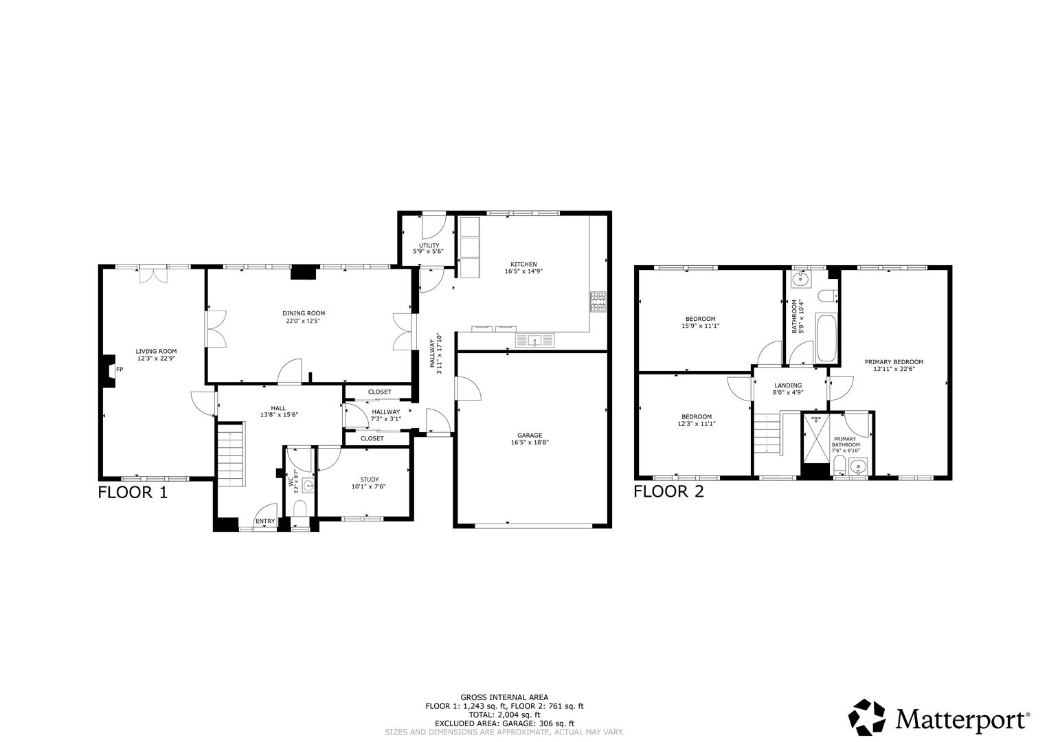 Floorplan for River Walk, Cowbridge
